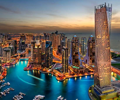 Dubai Skyline - MessagingMe.app based in Dubai